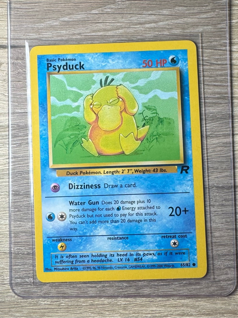 Psyduck #65/Pokemon Team Rocket